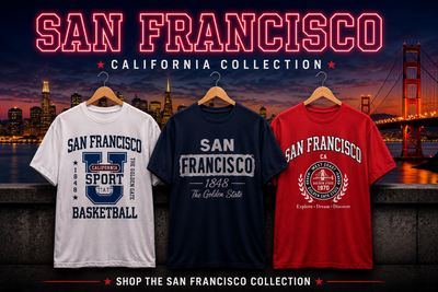 San Francisco 415 T-Shirts – Vintage Bay Area Football and Athletic Style Tees