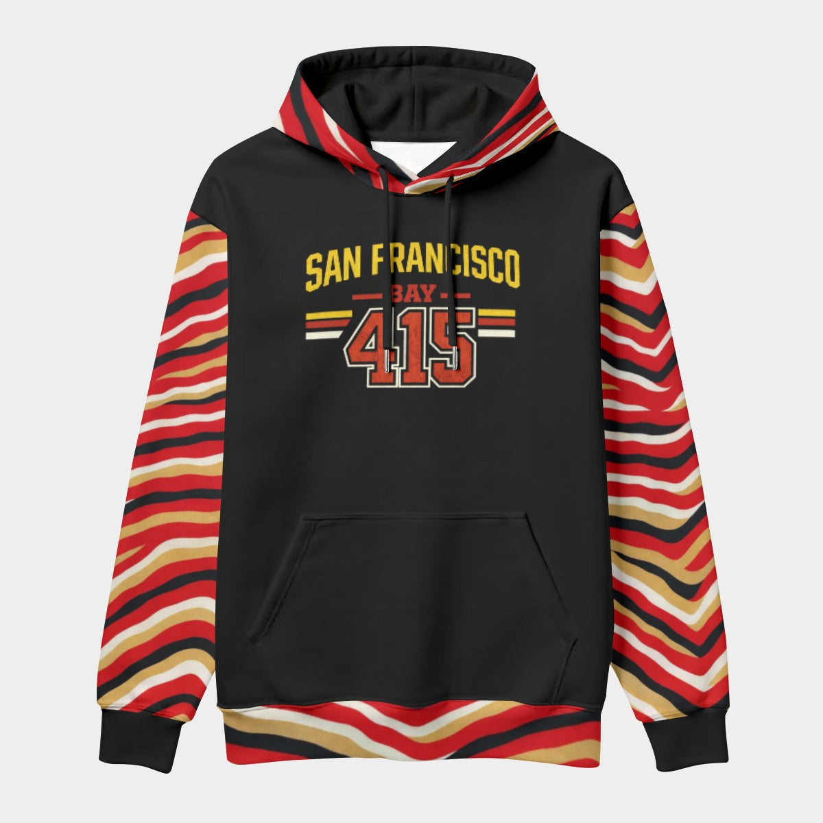 Dark Slate Gray San Francisco Bay 415  Hoodie – Unisex Streetwear Essential