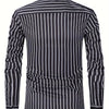 White Smoke Striped Business Shirt