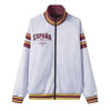 Spain Jacket White Red Gold – España Football Team Track Jacket La Furia Roja for Men and Women
