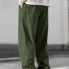Gray Men'S Corduroy Straight-Leg Pants | Drawstring Waist, Belt Closure, Comfortable And Versatile, Ideal For Fall/Winter