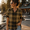 Colorado Mountain Club Plaid Button Up Shirt – Rocky Mountain Heritage Outdoor Shirt