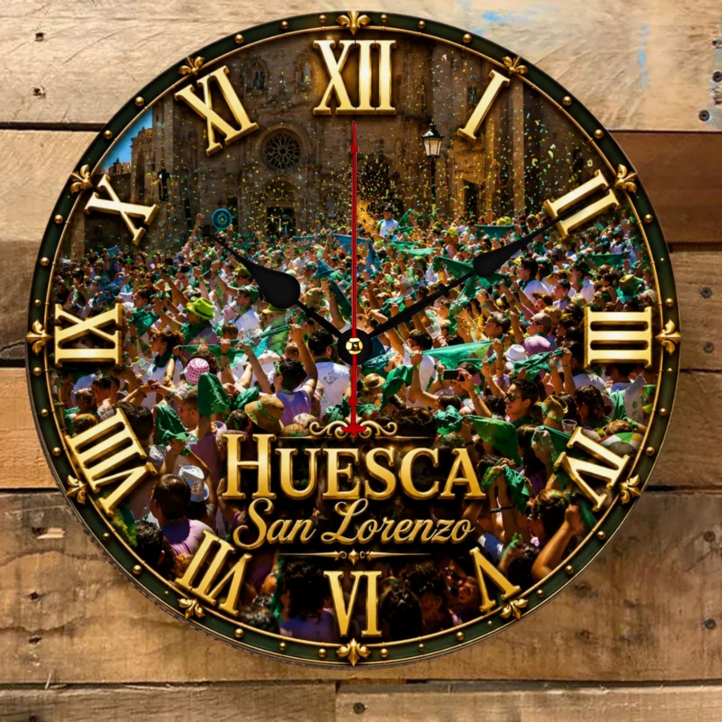Reloj de Pared Fiestas de San Lorenzo de Huesca