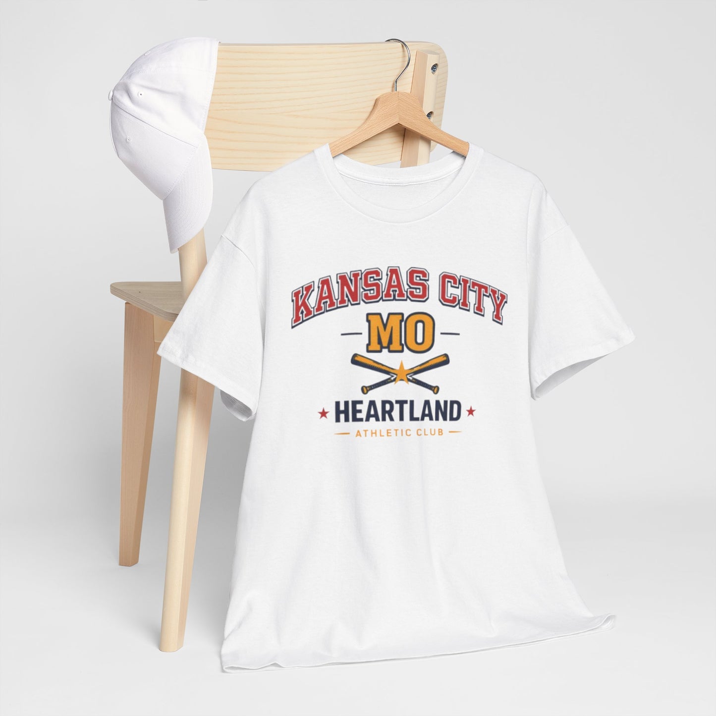 Lavender Kansas City MO Heartland Baseball Tee
