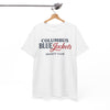 White Smoke Columbus Blue Jackets Hockey Club T‑Shirt