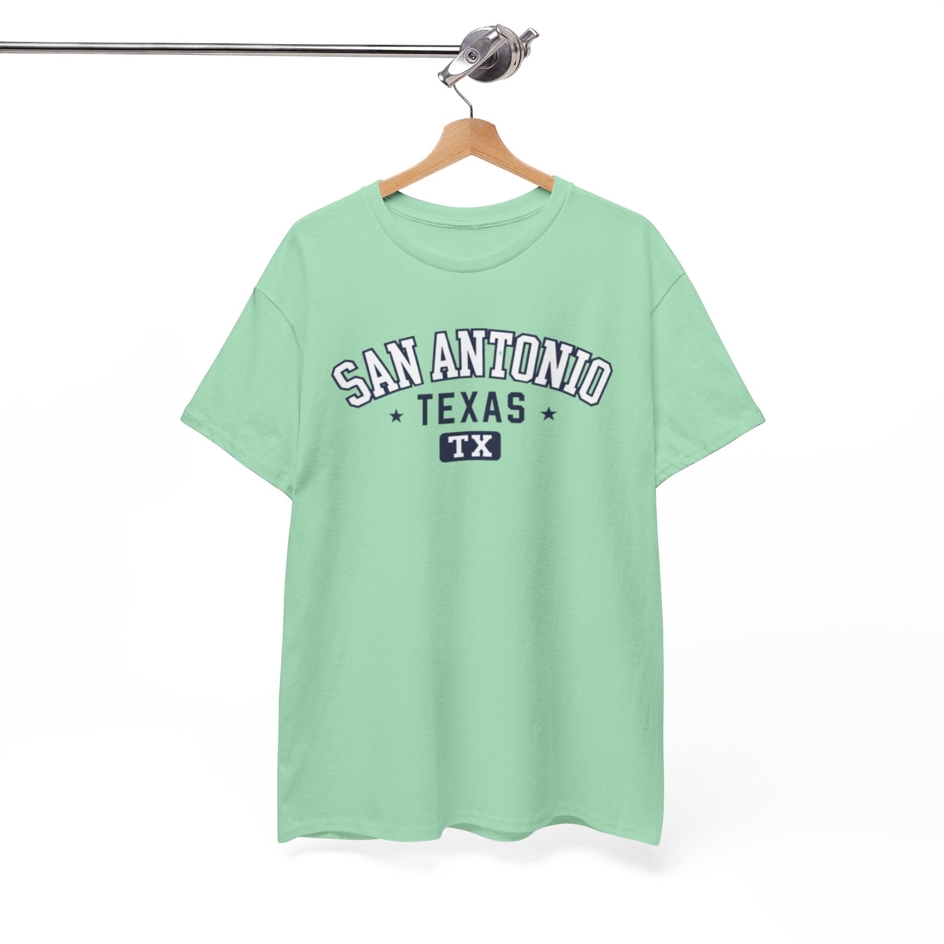 White Smoke San Antonio Texas TX Graphic Tee — City  Short Sleeve T-Shirt