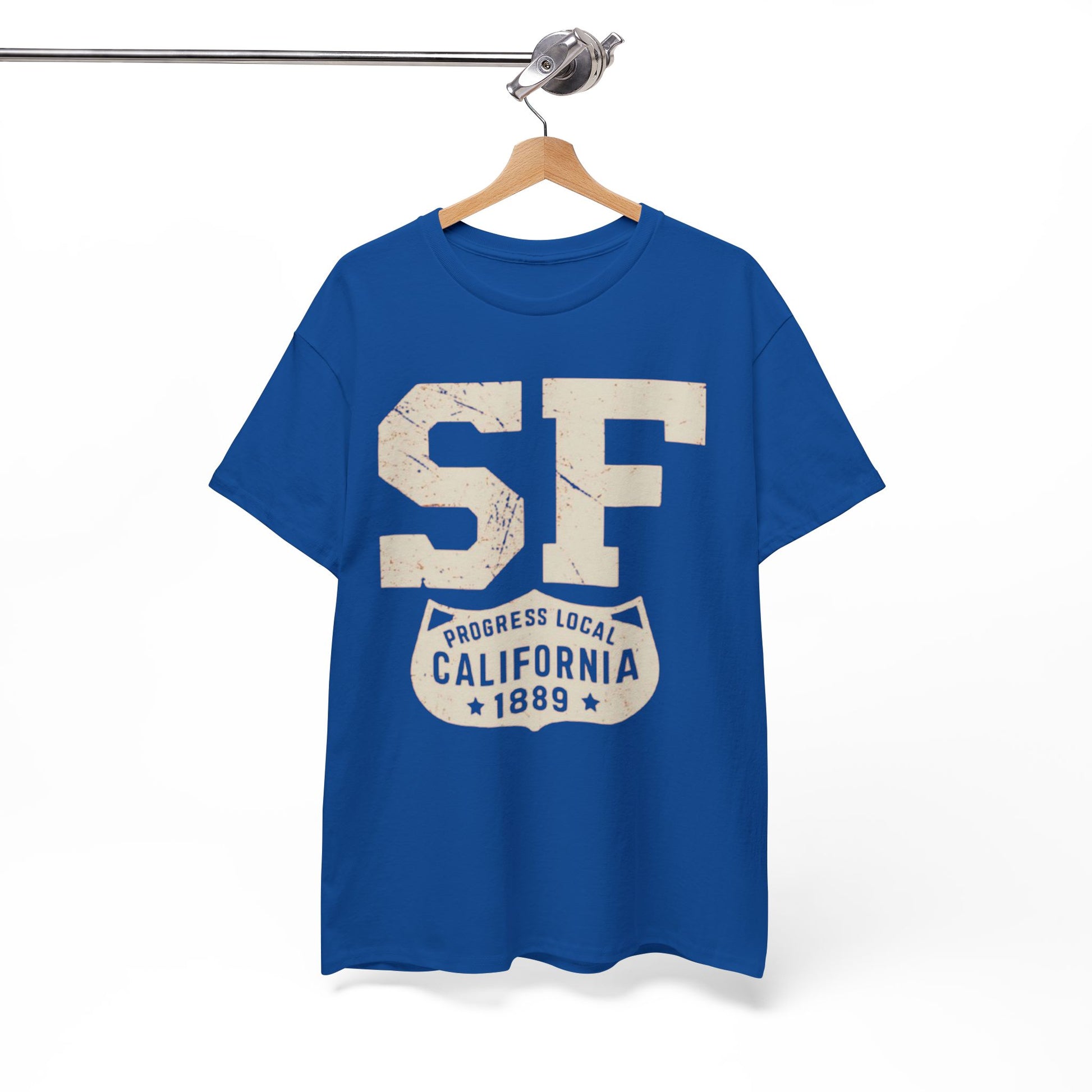 White Smoke San Francisco SF Vintage City T-Shirt – California Local Heritage Streetwear