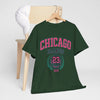 Lavender Chicago Illinois Windy City 23 T-Shirt – Urban Basketball Streetwear Tee