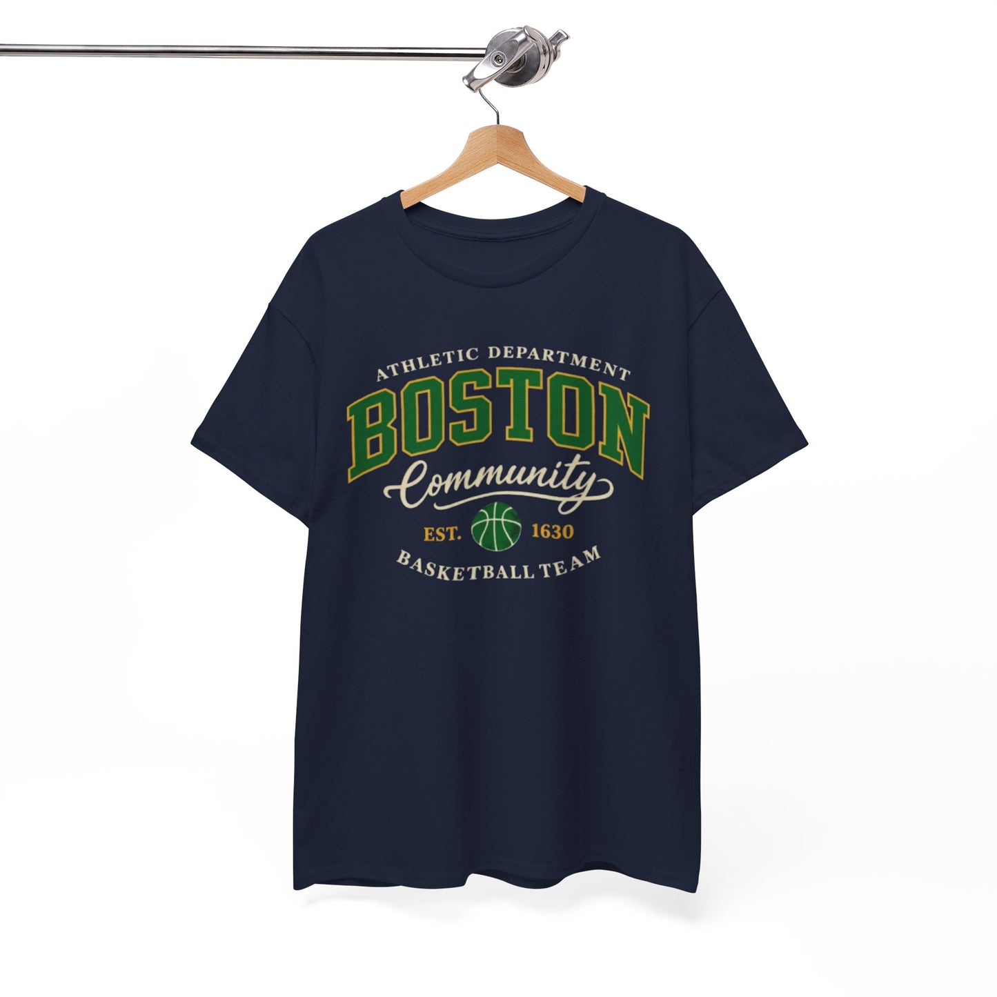 Boston Community Basketball Tee — Athletic Department Vintage Crew