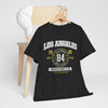 Dark Slate Gray Los Angeles 84 Vintage Sports T‑Shirt — Premium Collegiate Tee