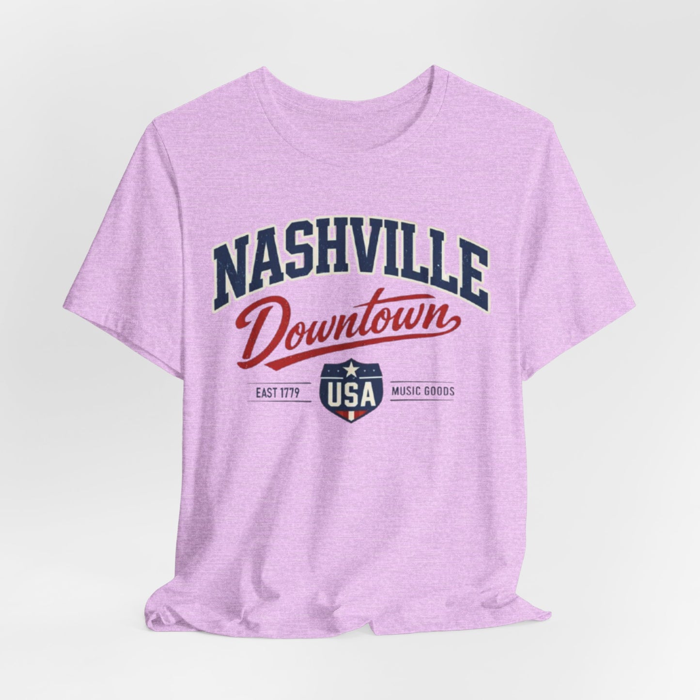 Nashville Downtown Tee — Vintage USA Music City Shirt
