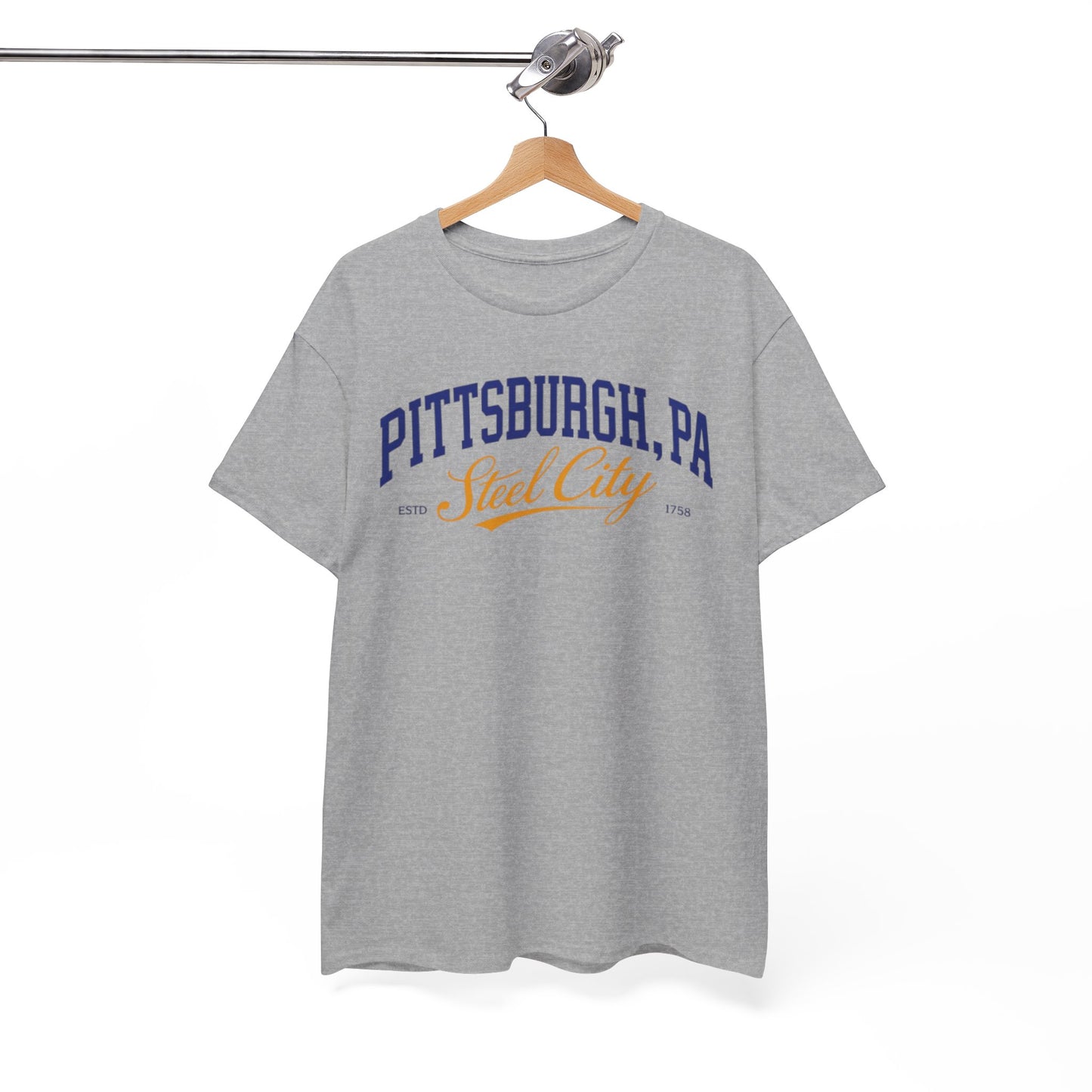 Pittsburgh, PA Steel City T‑Shirt — Retro City Urban graphic Tee