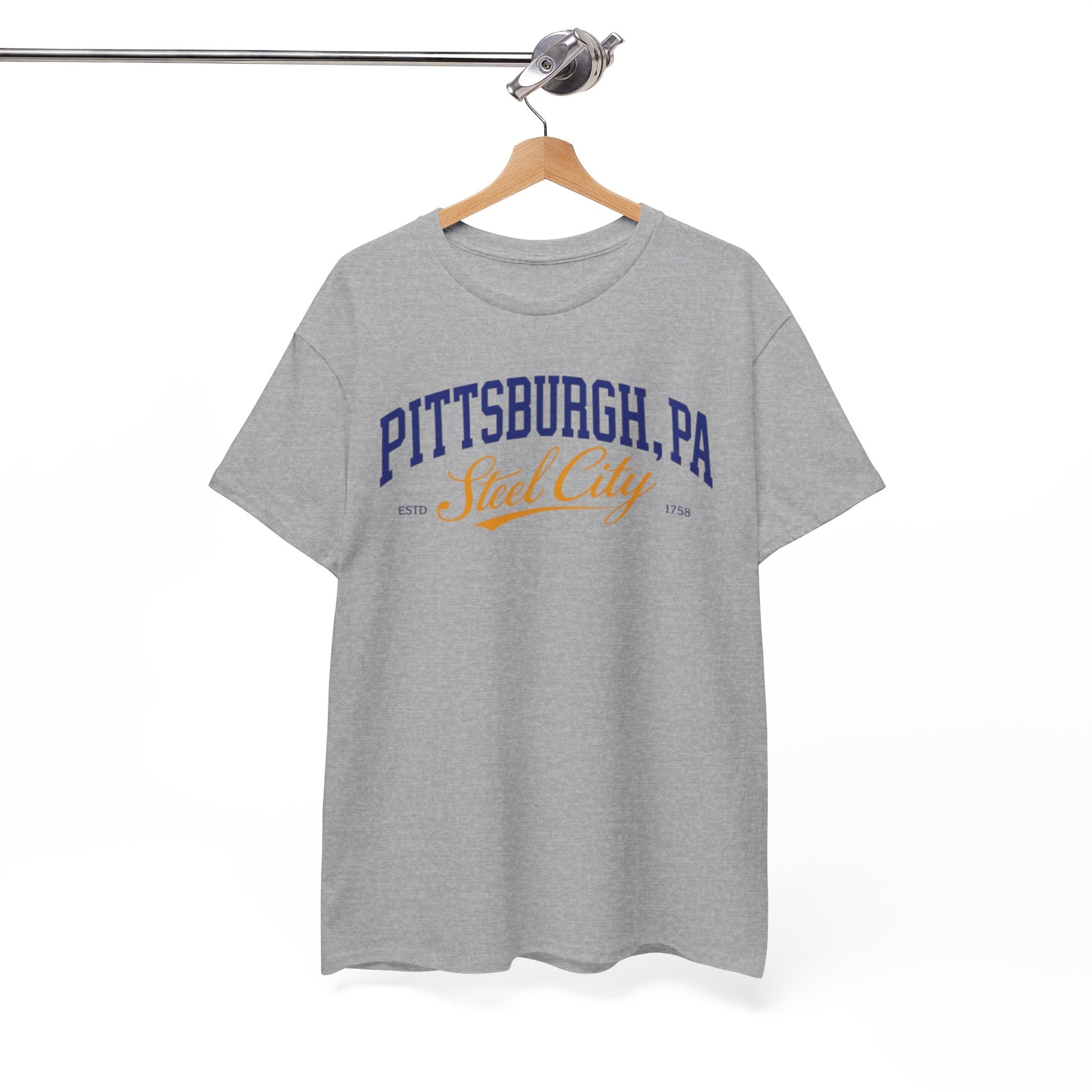 Pittsburgh, PA Steel City T‑Shirt — Retro City Urban graphic Tee streetwear fashion product image 5