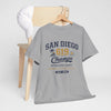 Dark Gray San Diego 619 Champs T-Shirt city beach vibe tee