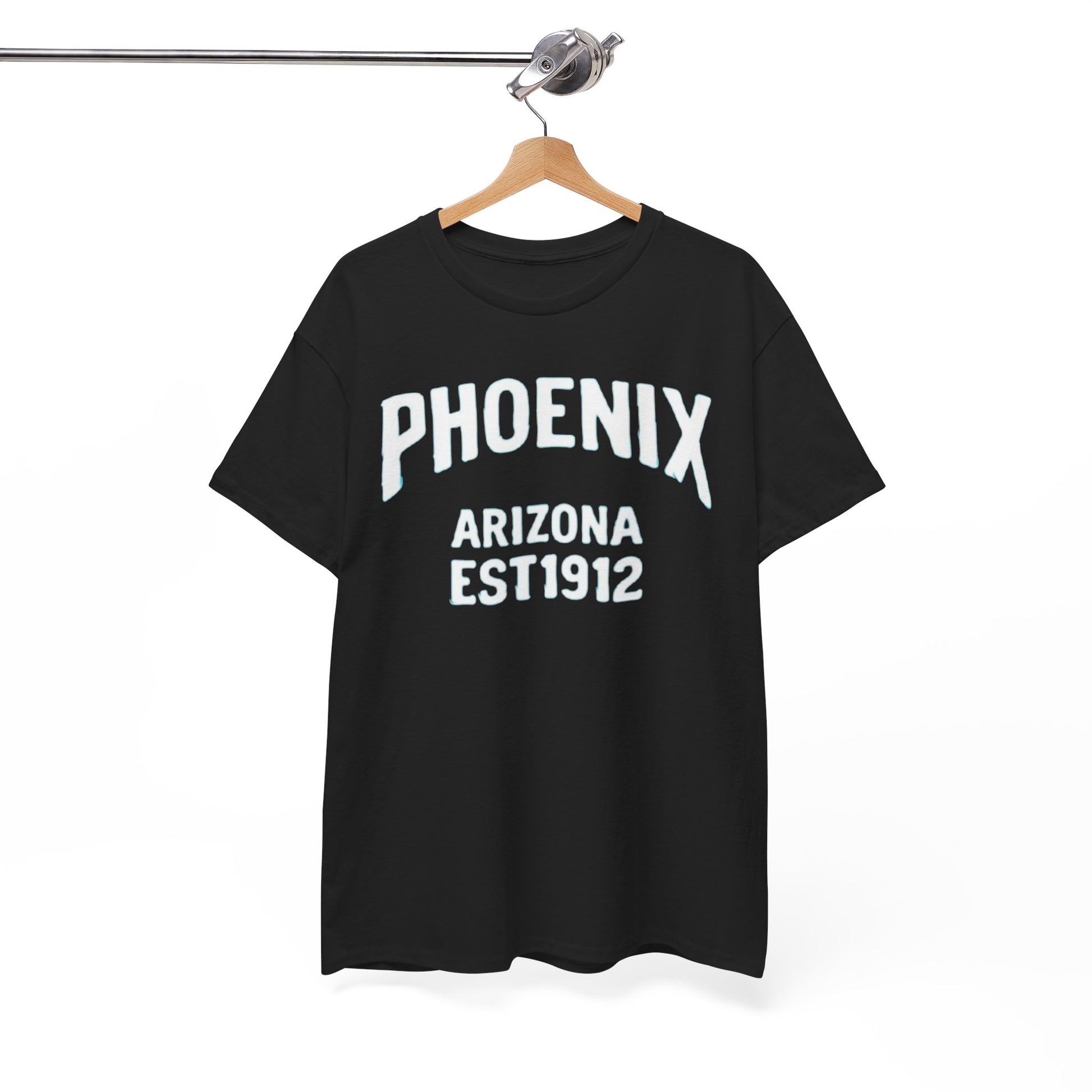 White Smoke Phoenix Arizona EST1912 Tee — Vintage Collegiate City T-Shirt