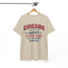 White Smoke Chicago Varsity Athletic T-Shirt — Eastern League Class 1985 Retro Tee