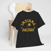 Dark Slate Gray Indiana Pacers Retro T-Shirt — 1967 Vintage Basketball Tee