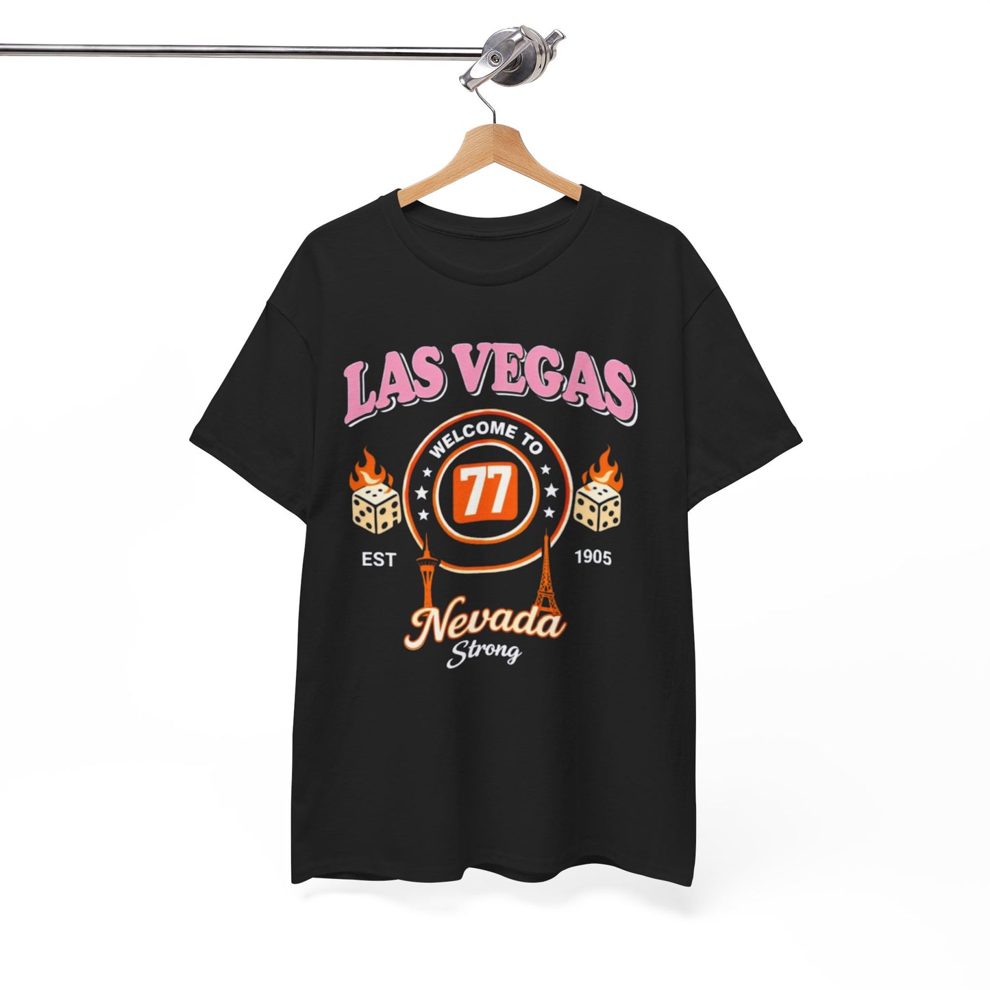 Las Vegas Nevada Strong Casino Graphic Tee