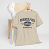 Minneapolis Minnesota Skyline Tee – Vintage City Graphic T-Shirt
