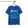 White Smoke Miami Ocean Drive 305 Graphic T-Shirt – The Magic City Streetwear Tee
