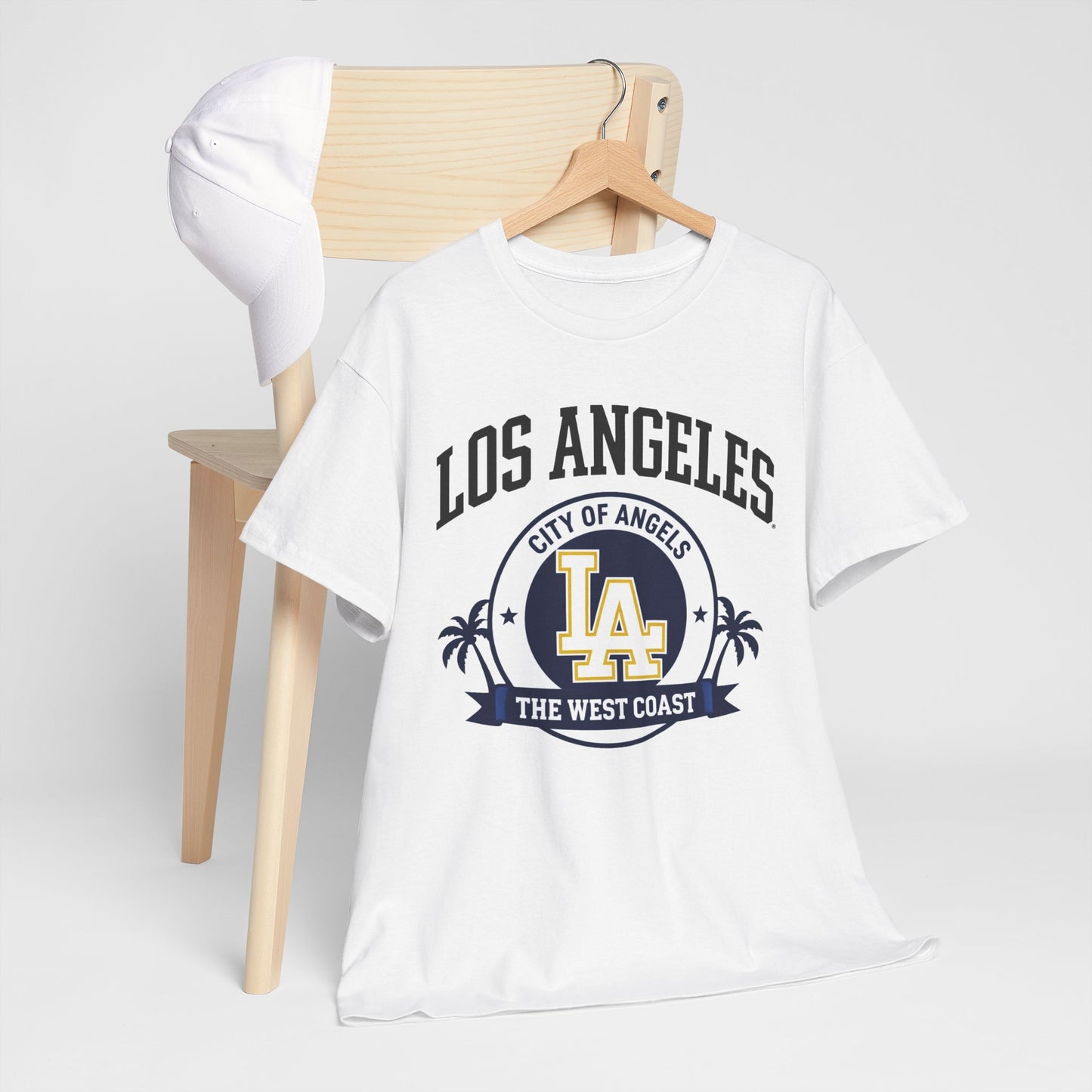 Lavender Los Angeles City of Angels LA Graphic T-Shirt – West Coast Streetwear Tee