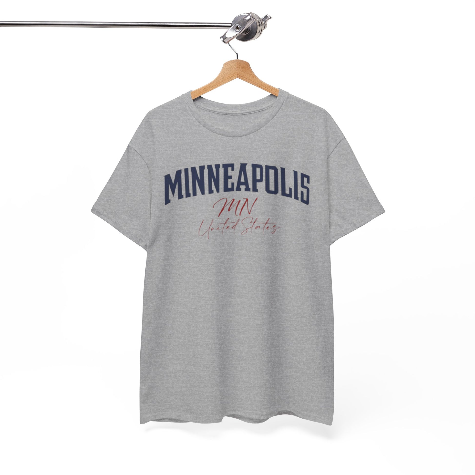 Minneapolis Vintage Script Tee — Minneapolis MN Retro City T-Shirt streetwear fashion product image 4
