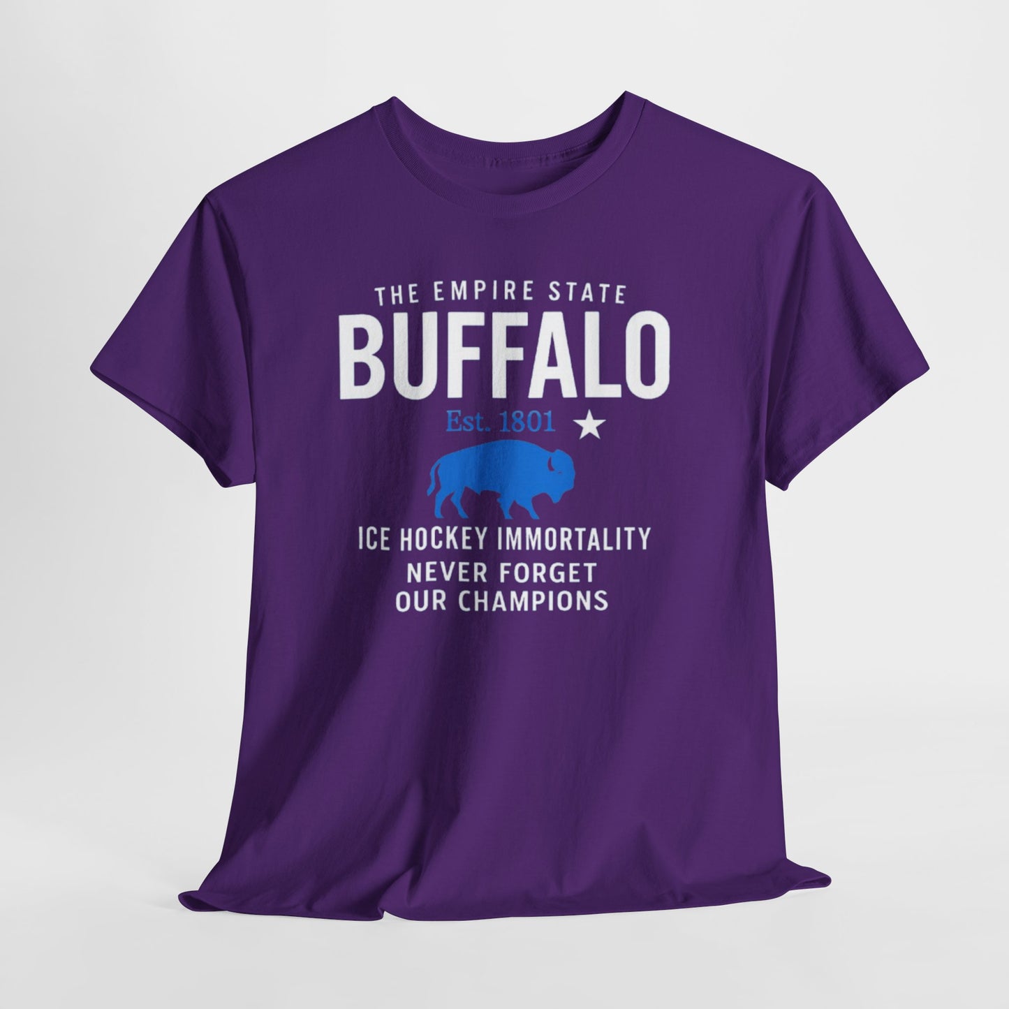 Buffalo Ice Hockey T-Shirt - "The Empire State" Tribute Tee