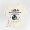 Antique White Dallas Football Club Vintage Helmet Tee
