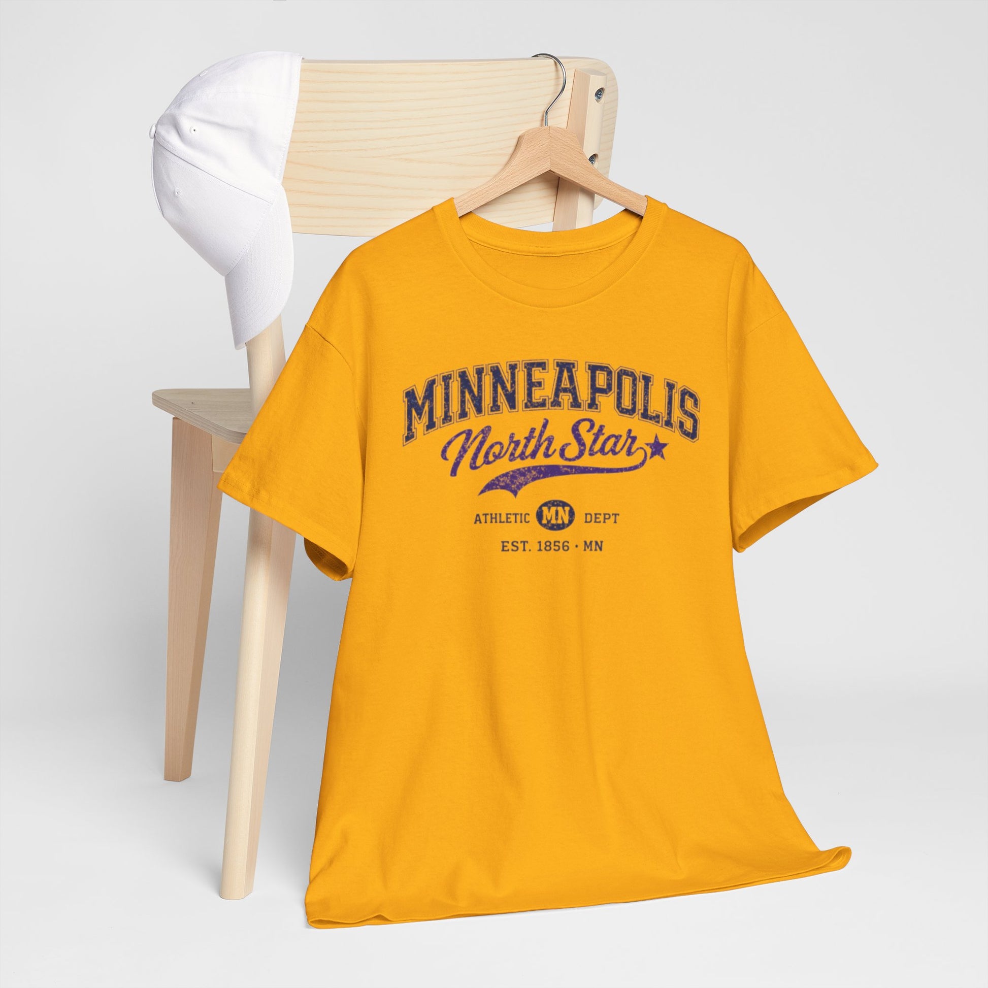 Minneapolis North Star T-Shirt — Vintage Athletic City Tee streetwear fashion product image 9