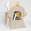 Lavender Pacers Indiana Basketball  Tee — Retro Fan Shirt