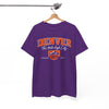 White Smoke Denver "The Mile High City" T-Shirt — 303 Colorado Retro Tee