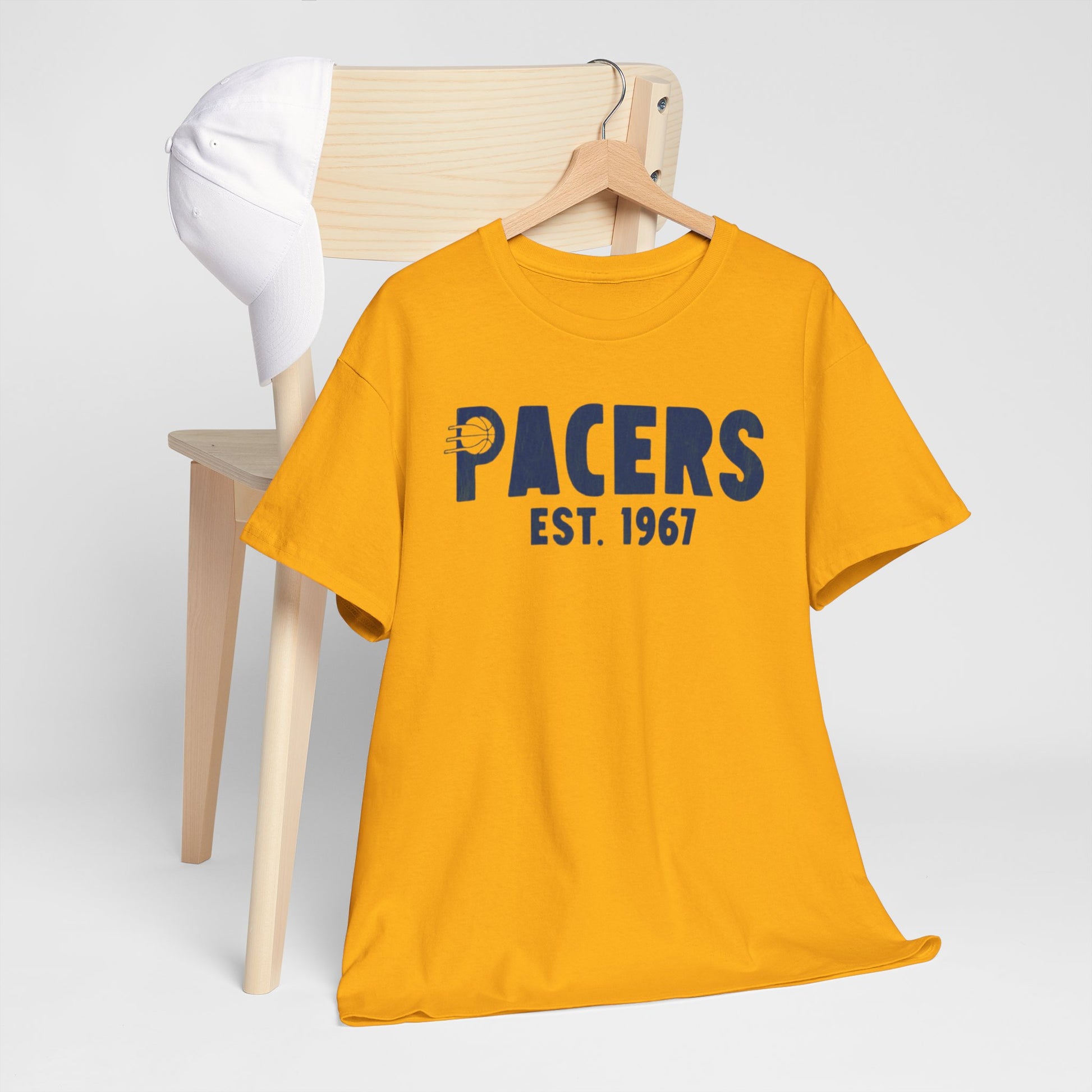 Goldenrod Pacers Est. 1967 Vintage Basketball T-Shirt