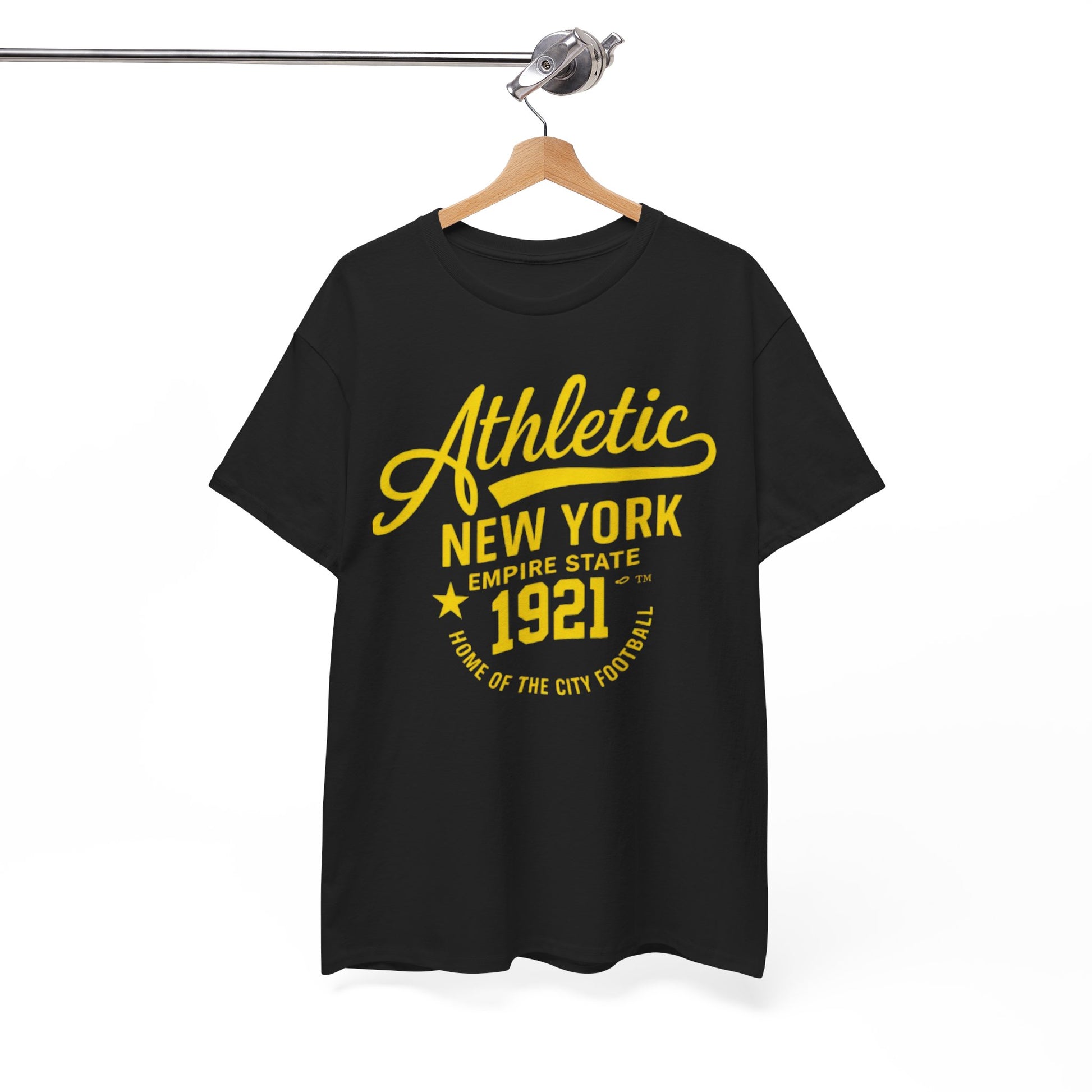 White Smoke Athletic New York 1921 T-Shirt — Vintage Collegiate Tee