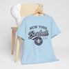 Light Blue Baseball T-Shirt — New York Baseball Vintage  Tee