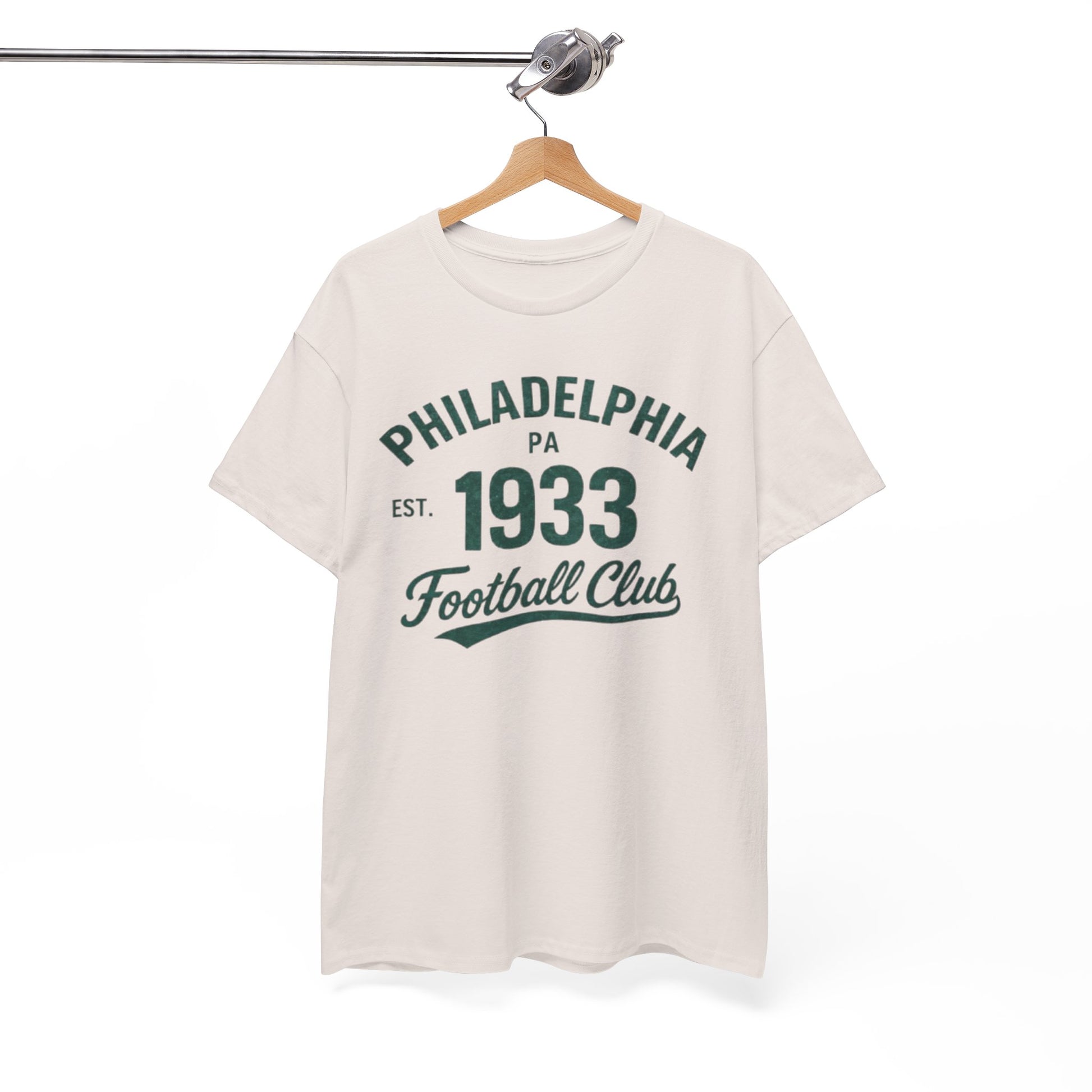 White Smoke Philadelphia PA 1933 Football Club T‑Shirt