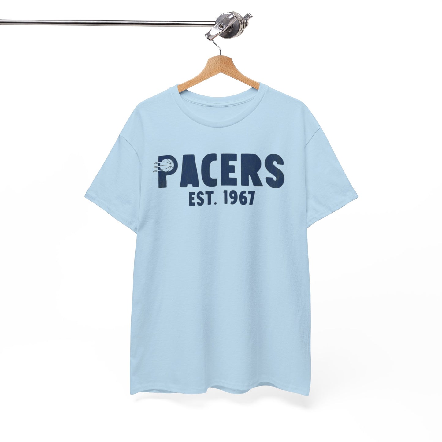 White Smoke Pacers Est. 1967 Vintage Basketball T-Shirt