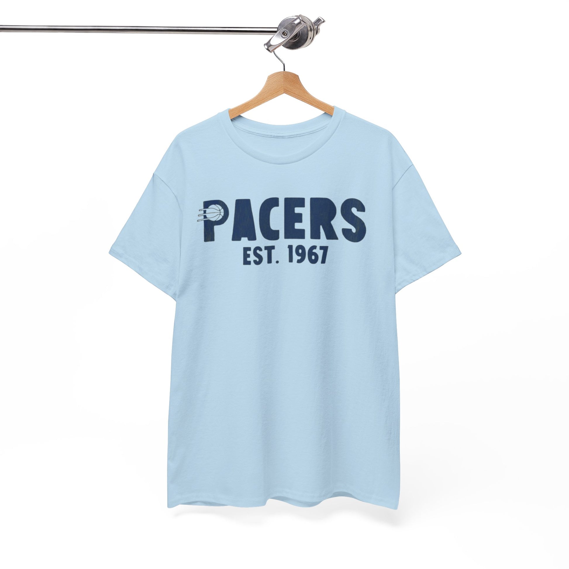 White Smoke Pacers Est. 1967 Vintage Basketball T-Shirt