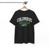 White Smoke Columbus Clippers 1977 Vintage Baseball Tee
