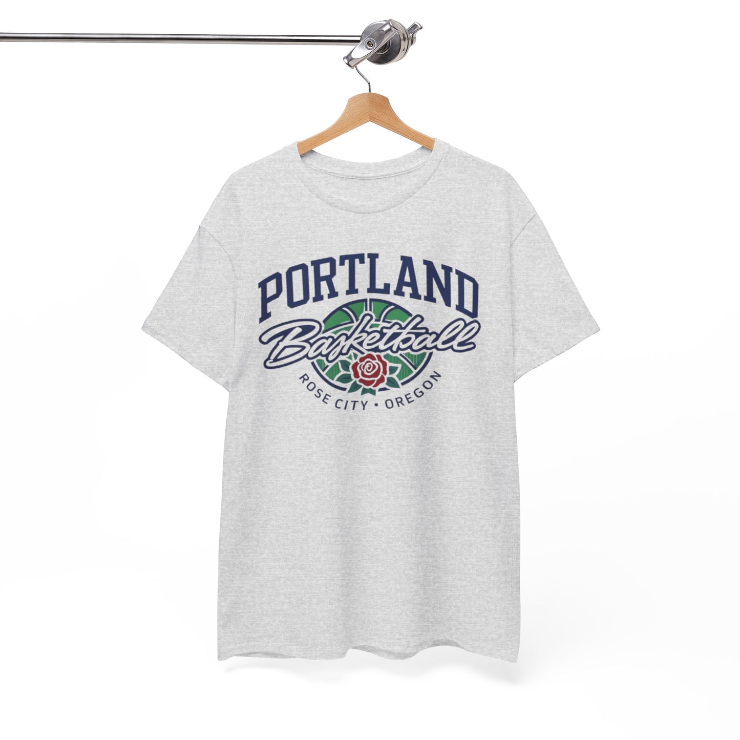 Portland Basketball Rose City Tee City sports tee  Rose City top Sporty streetwear
