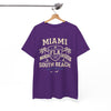 White Smoke Miami South Beach T-Shirt – FLA 305 Beach Lifestyle Streetwear tee