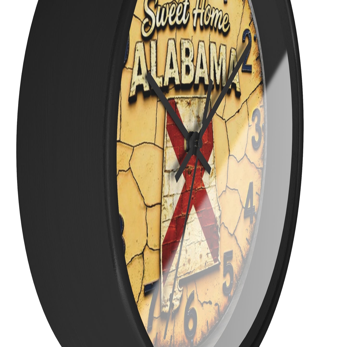 Sweet Home Alabama Vintage Wall Clock