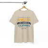White Smoke Athletic Los Angeles California Tee — Vintage West Coast Sports T-Shirt