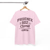 White Smoke Phoenix 602 Champs T-Shirt — Vintage Athletic Arizona Tee