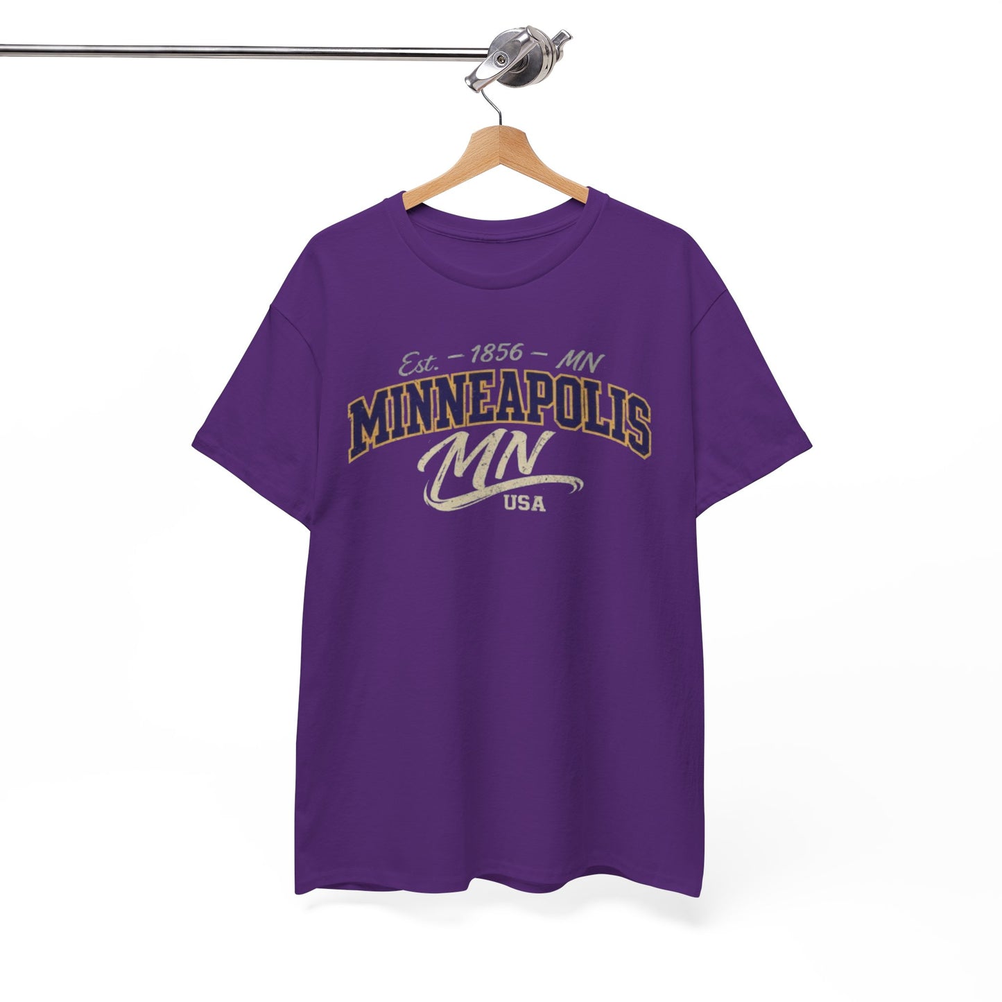 Minneapolis MN Vintage Script T-Shirt streetwear tee