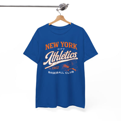 New York City Athletics Baseball Club T-Shirt — Retro 1962 Vintage Sports Tee – lightweight game day shirt, game day outfit, image 1.0