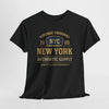 Dark Slate Gray Vintage NYC 1989 New York Tee — Authentic Supply Graphic T-Shirt