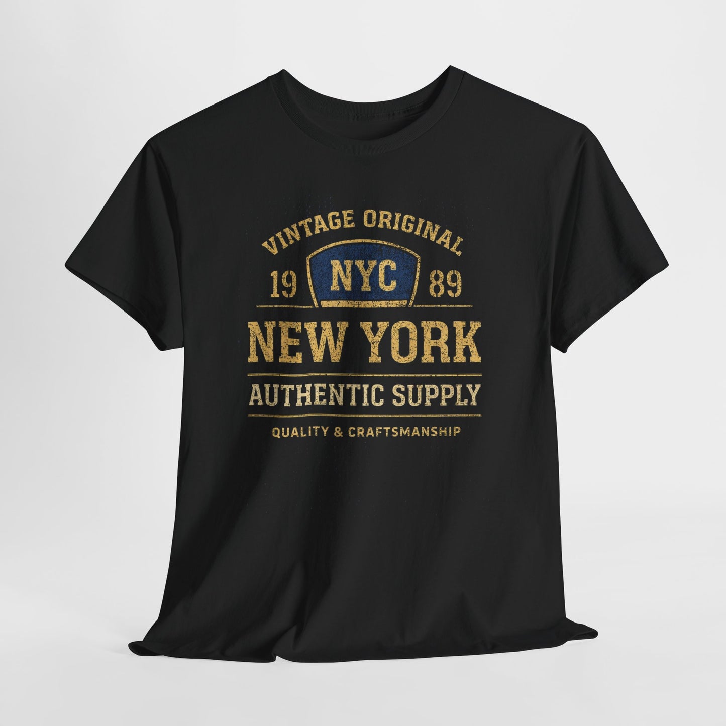 Vintage NYC 1989 New York Tee — Authentic Supply Graphic T-Shirt