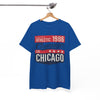 White Smoke Chicago Marathon Champion 1986 T-Shirt – Vintage Athletic Streetwear Tee