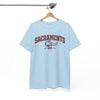 White Smoke Sacramento CA Vintage College T-Shirt — Retro City Tee