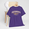 Dark Slate Blue Sacramento California Vintage Collegiate Tee